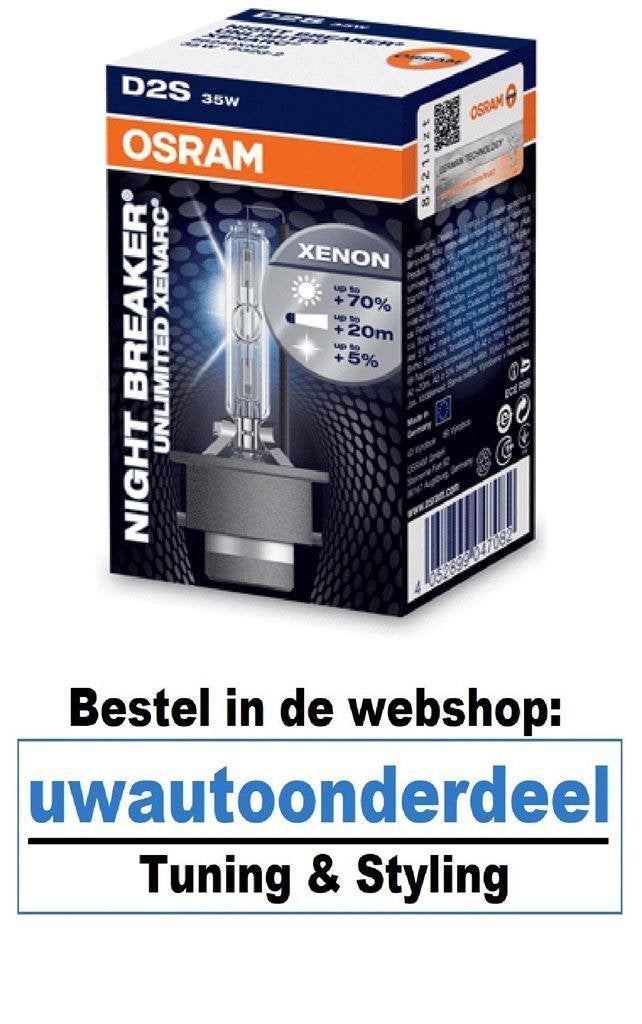 Xenon lamp Osram Philips D1S D2S D2R D3S D4S ALLE TYPE!, Verzenden