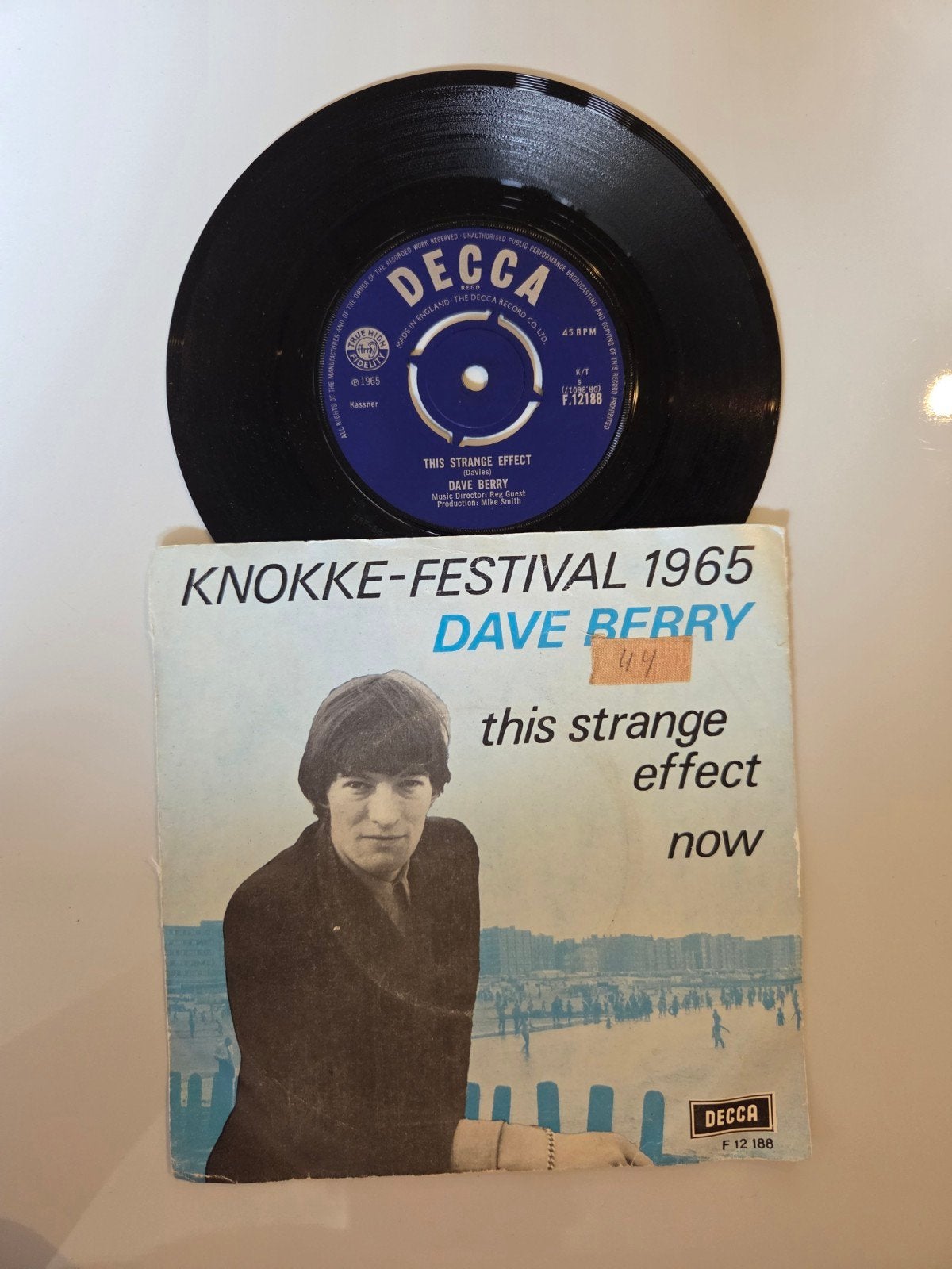 Dave Berry - This strange effect, Ophalen of Verzenden, Gebruikt, 7 inch, Pop