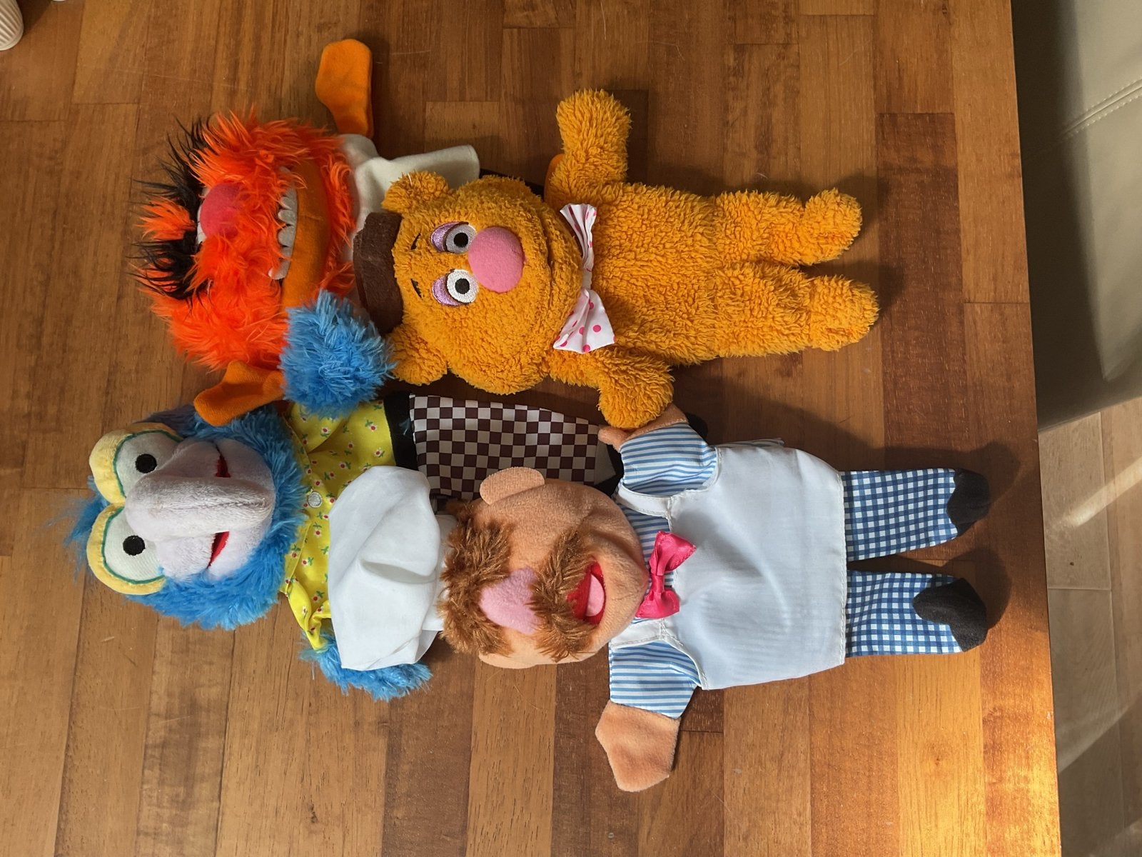 Muppet Muppets handpoppen: Animal, Fozzie, Gonzo, Chef, Albert Heijn, Ophalen of Verzenden