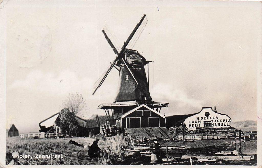 703-463-001 Molen Zaanstreek, Verzenden, Voor 1920, Noord-Holland