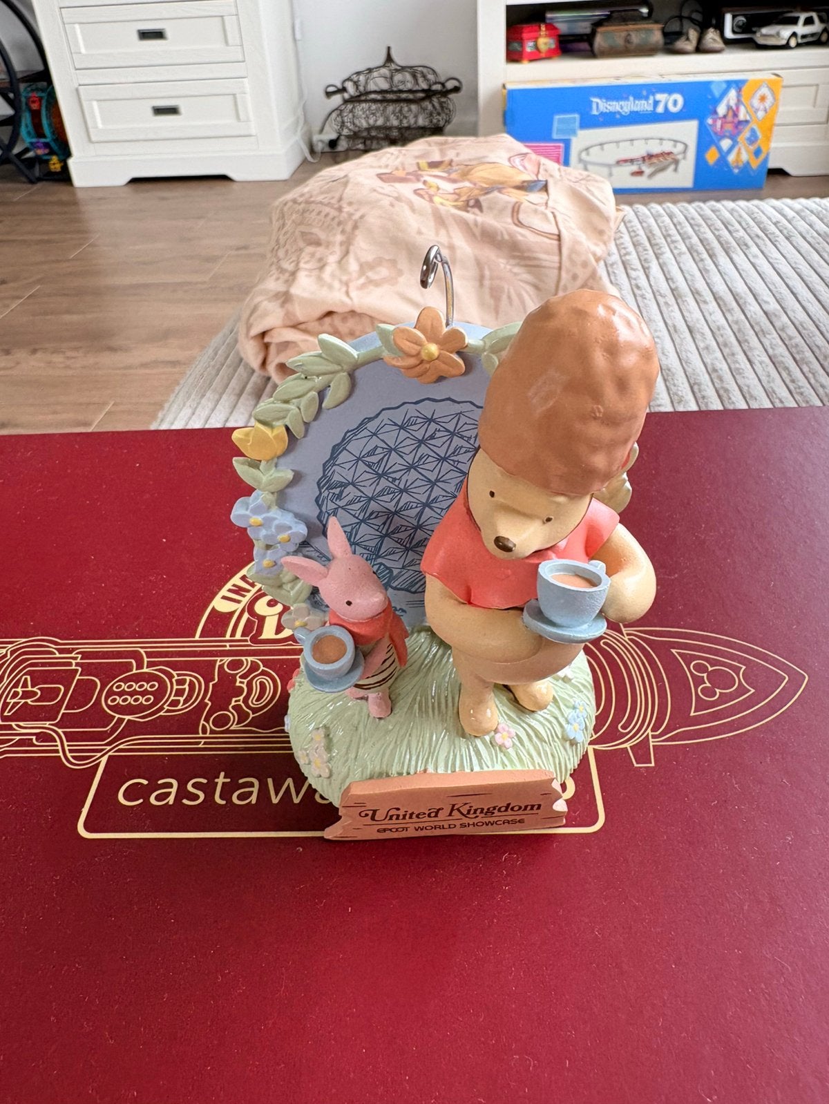 Disney parks sketchbook uk winnie the pooh ornament, Ophalen of Verzenden, Winnie de Poeh of vrienden, Zo goed als nieuw, Beeldje of Figuurtje