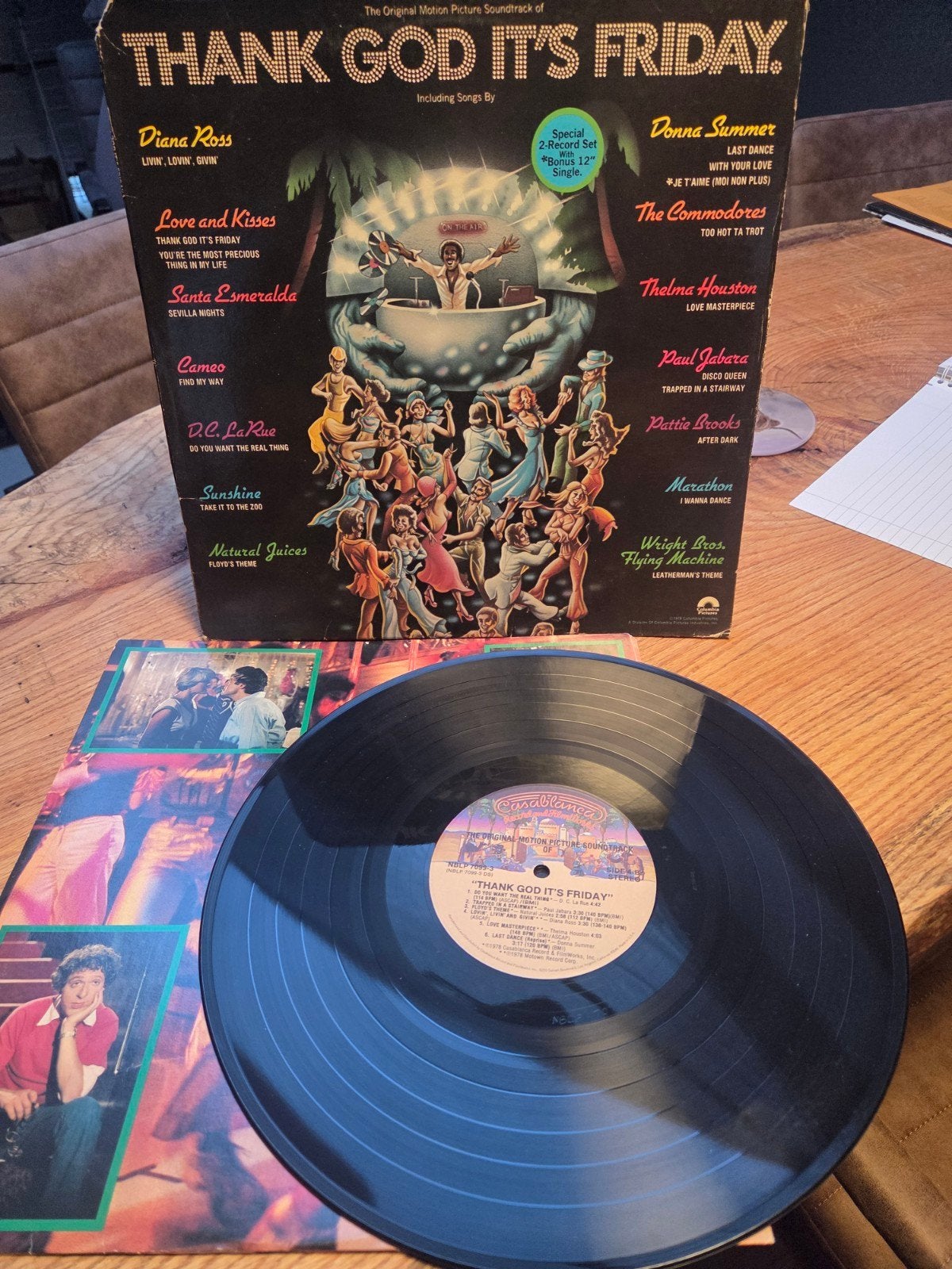 Thank God It's Friday Soundtrack Dubbel-LP, Gebruikt, Pop, Ophalen of Verzenden, 12 inch