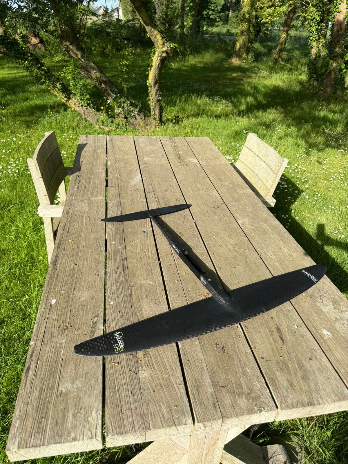 Gong Veloce H V2 L Setup, Ophalen of Verzenden, Gebruikt, Wingsurf-hydrofoil