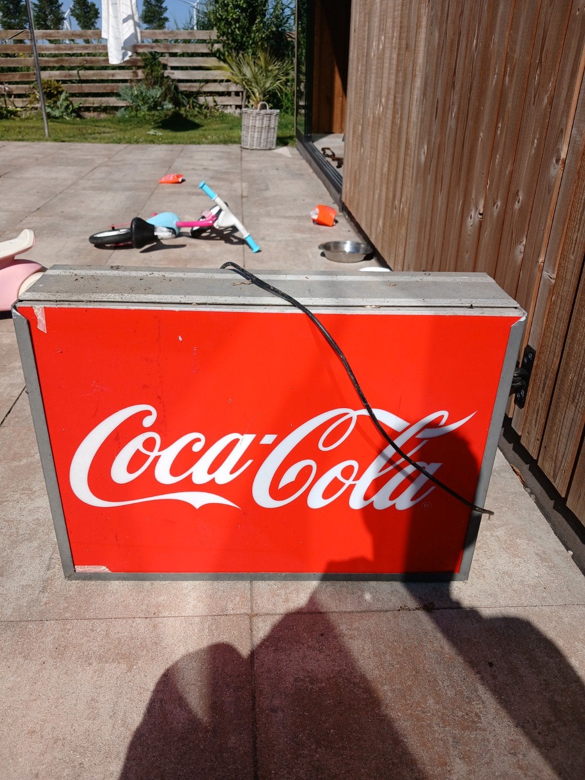 Lichtbak Coca-Cola Neonreclame, Ophalen, Gebruikt, Lichtbak of (neon) lamp