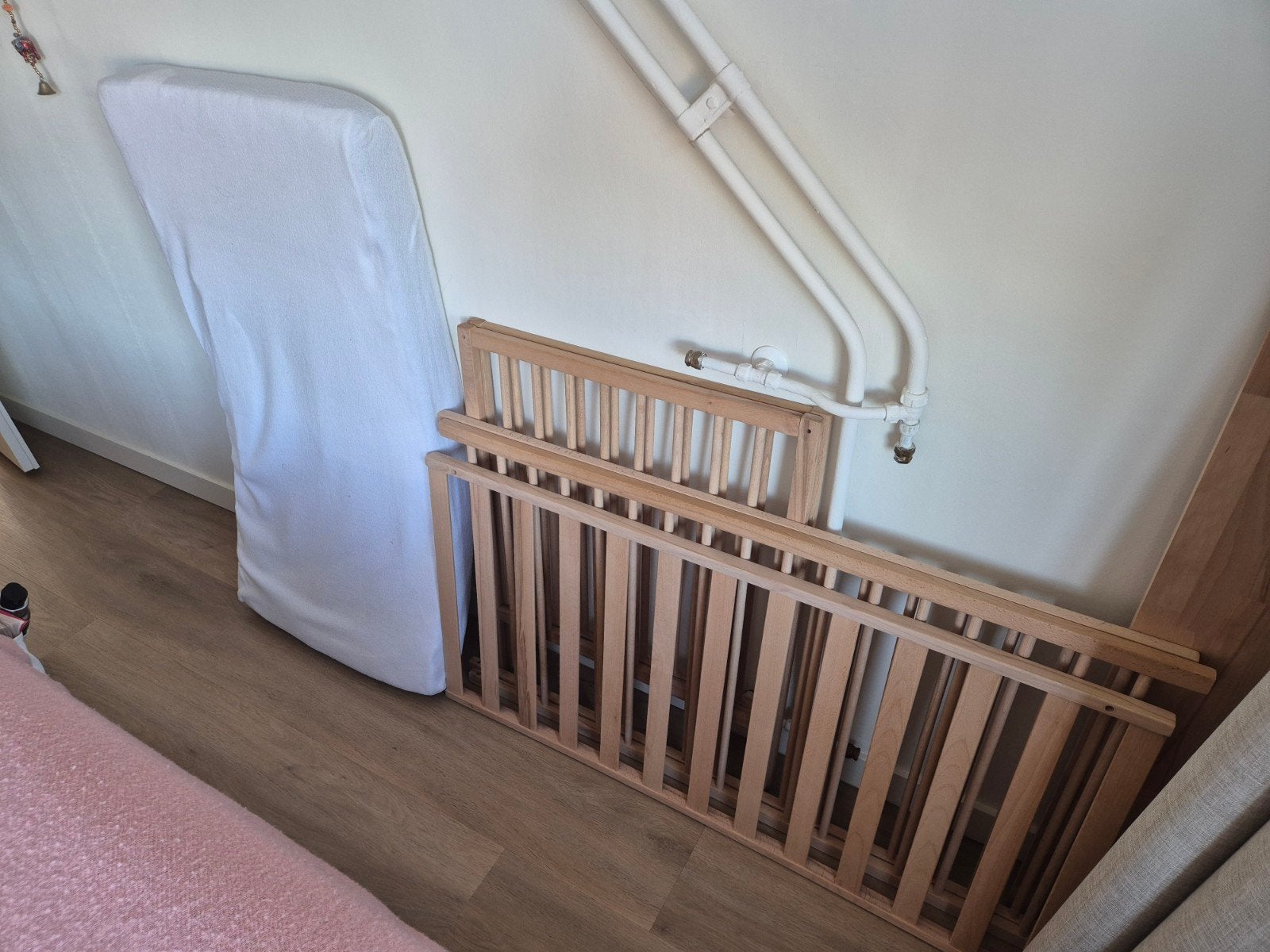 ledikant met/zonder matras, Kinderen en Baby's, Kinderkamer | Bedden, Gebruikt, Minder dan 140 cm, Minder dan 70 cm, Ophalen