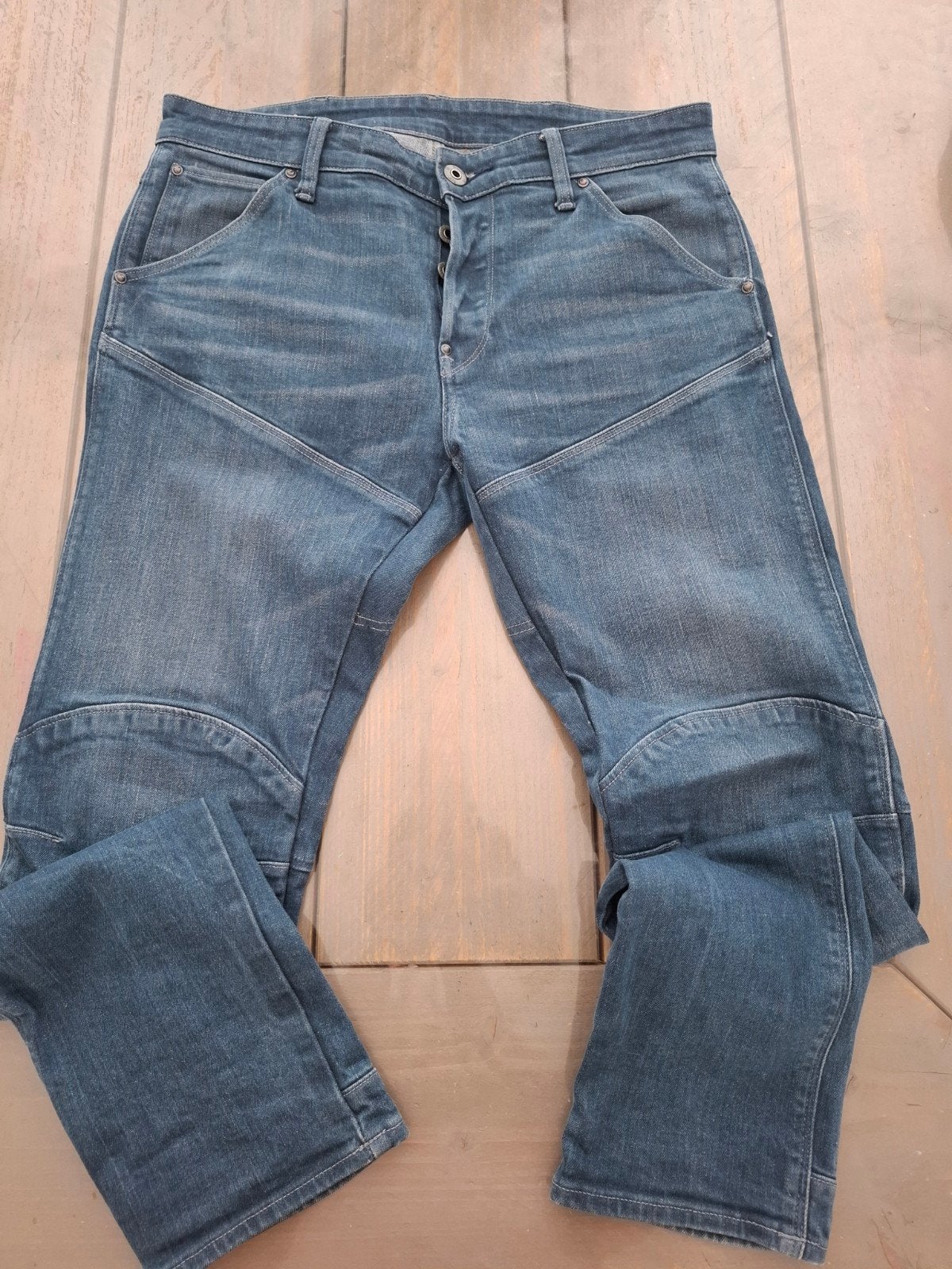 gstar spijkerbroek 32/32, Blauw, W32 (confectie 46) of kleiner, Ophalen of Verzenden, Zo goed als nieuw