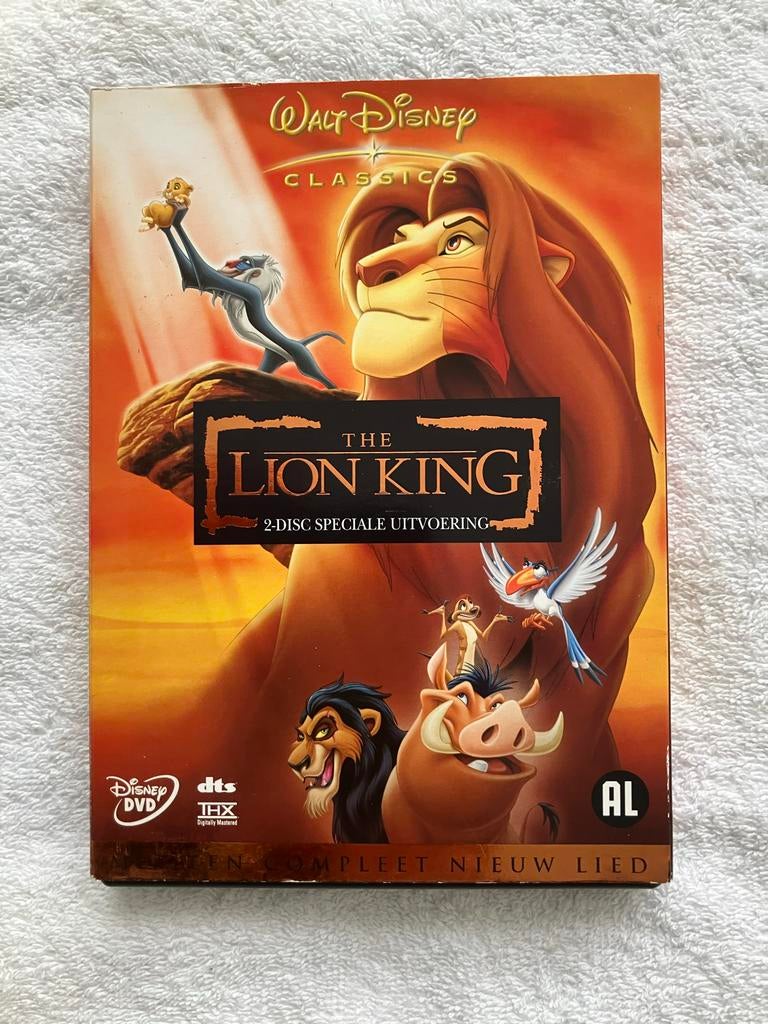 Nieuw the lion king DVD walt Disney, Avontuur, Alle leeftijden, Ophalen of Verzenden, Zo goed als nieuw