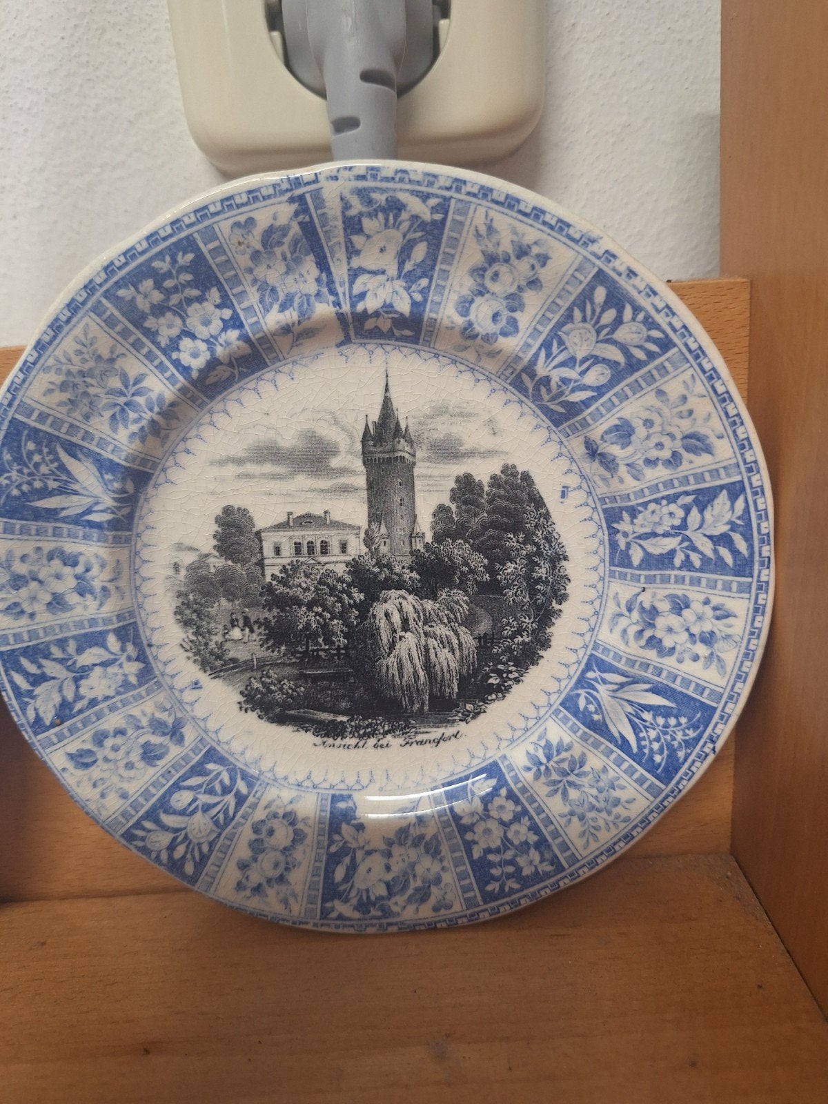 Antieke Villeroy & Boch en Societé Céramique borden, Antiek en Kunst, Ophalen of Verzenden