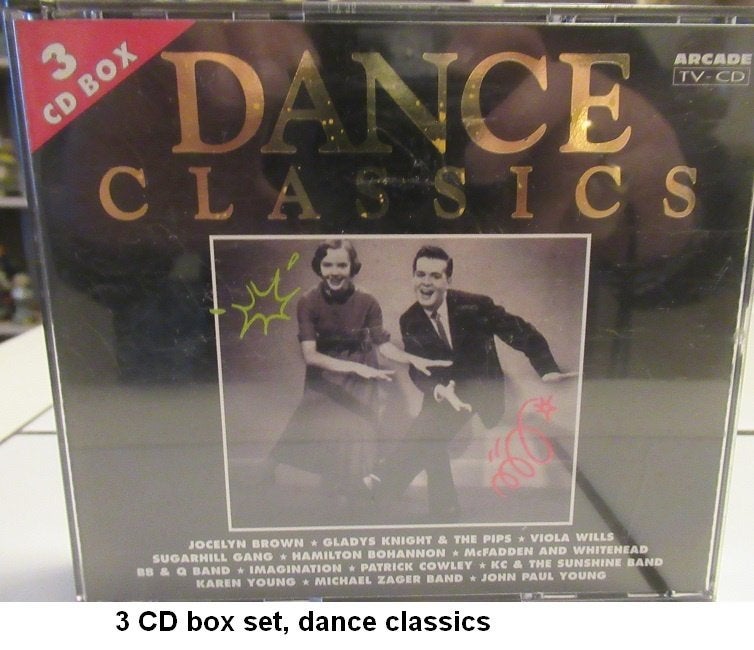 3 CD box set, DANCE CLASSICS, Ophalen of Verzenden