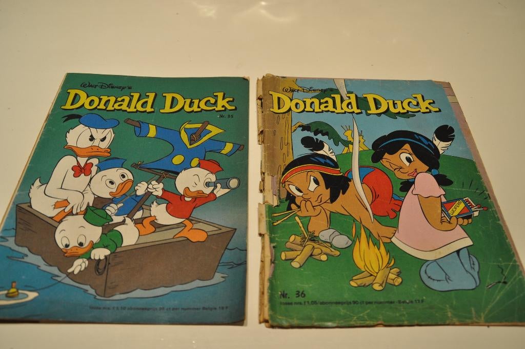 oude donald ducks ca 1978, Ophalen of Verzenden, Donald Duck, Gebruikt, Overige typen