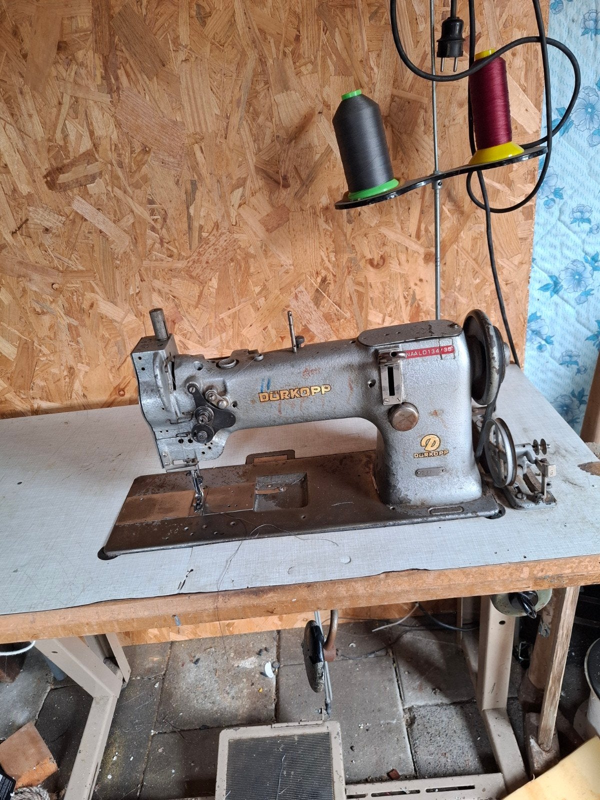 industriële naaimachine, Ophalen, Gebruikt, Naaimachine, Overige merken