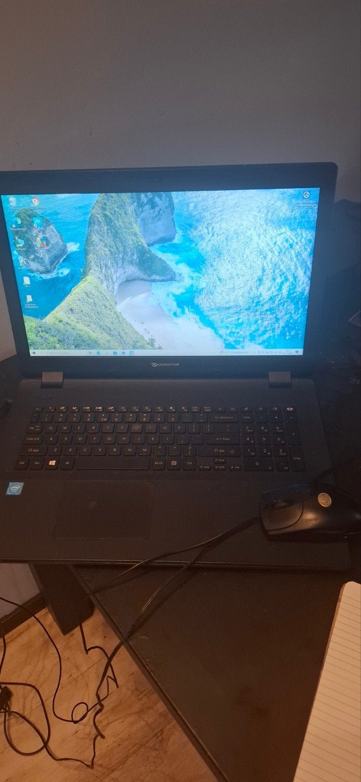 Packerd Bell 15.4 inch laptop - Intel Celeron, Computers en Software, Ophalen, Gebruikt, 8 GB, Minder dan 2 Ghz