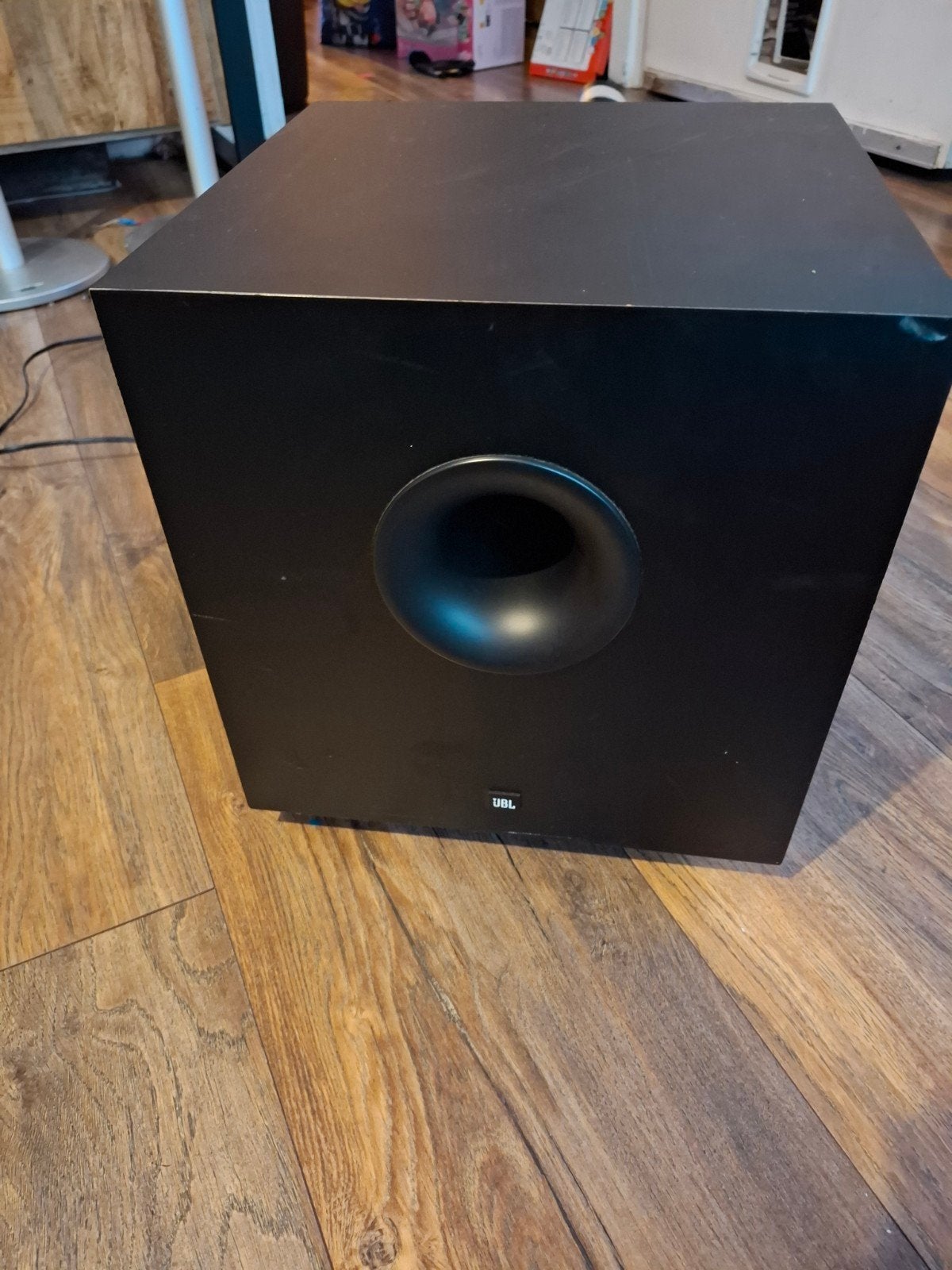 JBL Simply Cinema SUB125 Subwoofer, Ophalen, Gebruikt