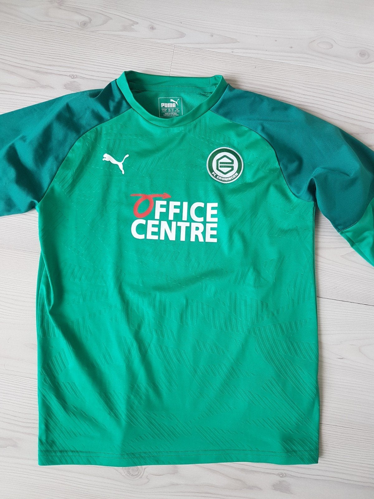 FC Groningen kids voetbaltrui in size xl, Maat XL, Ophalen of Verzenden, Zo goed als nieuw, Shirt