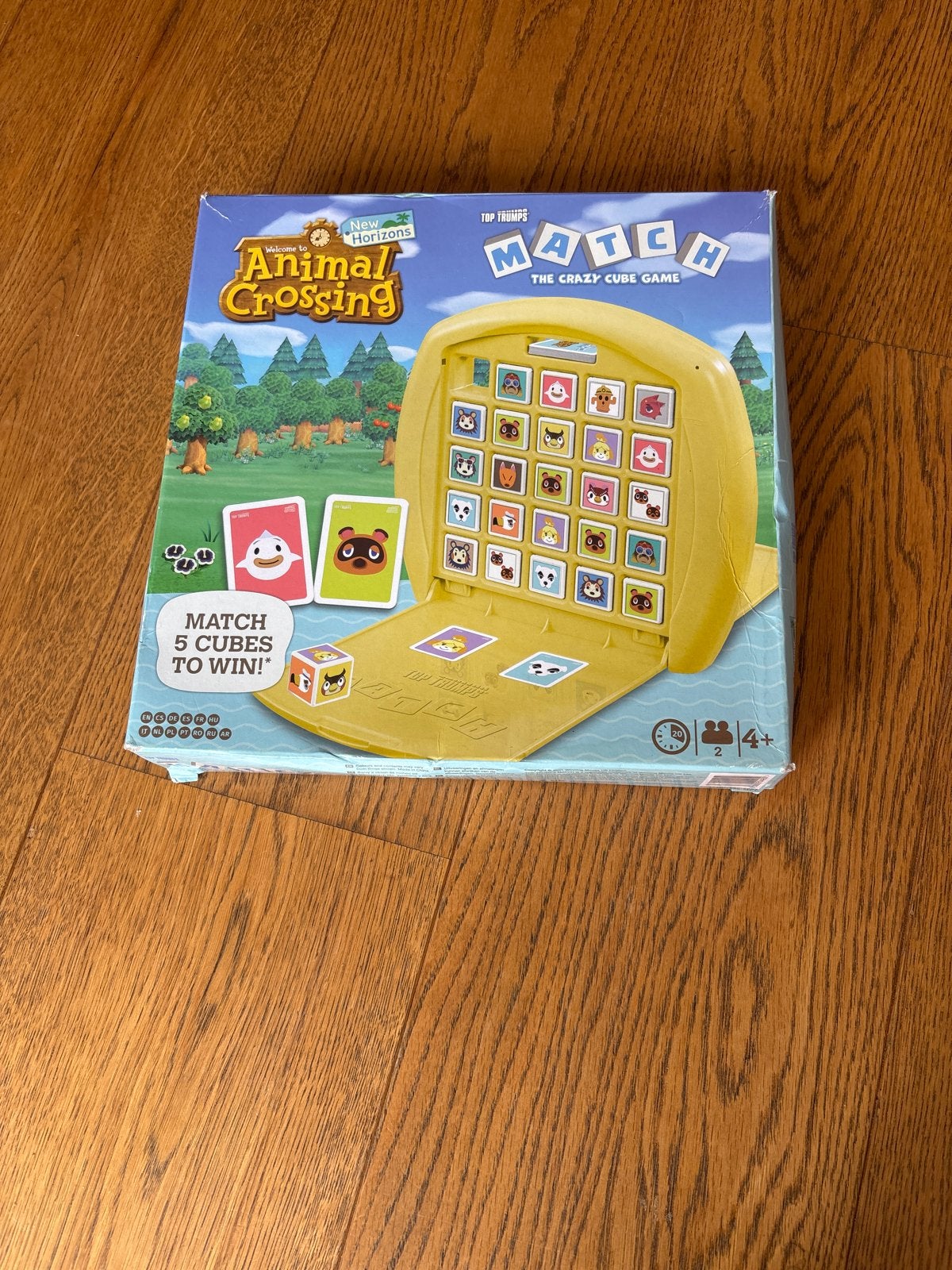 Animal Crossing Match: The Crazy Cube Game, Een of twee spelers, Ophalen, Zo goed als nieuw