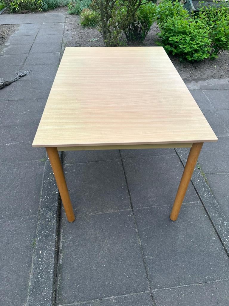 Eettafel 120x80cm, hoogte 73cm, Huis en Inrichting, Tafels | Eettafels, Gebruikt, 100 tot 150 cm, Vier personen, Rechthoekig