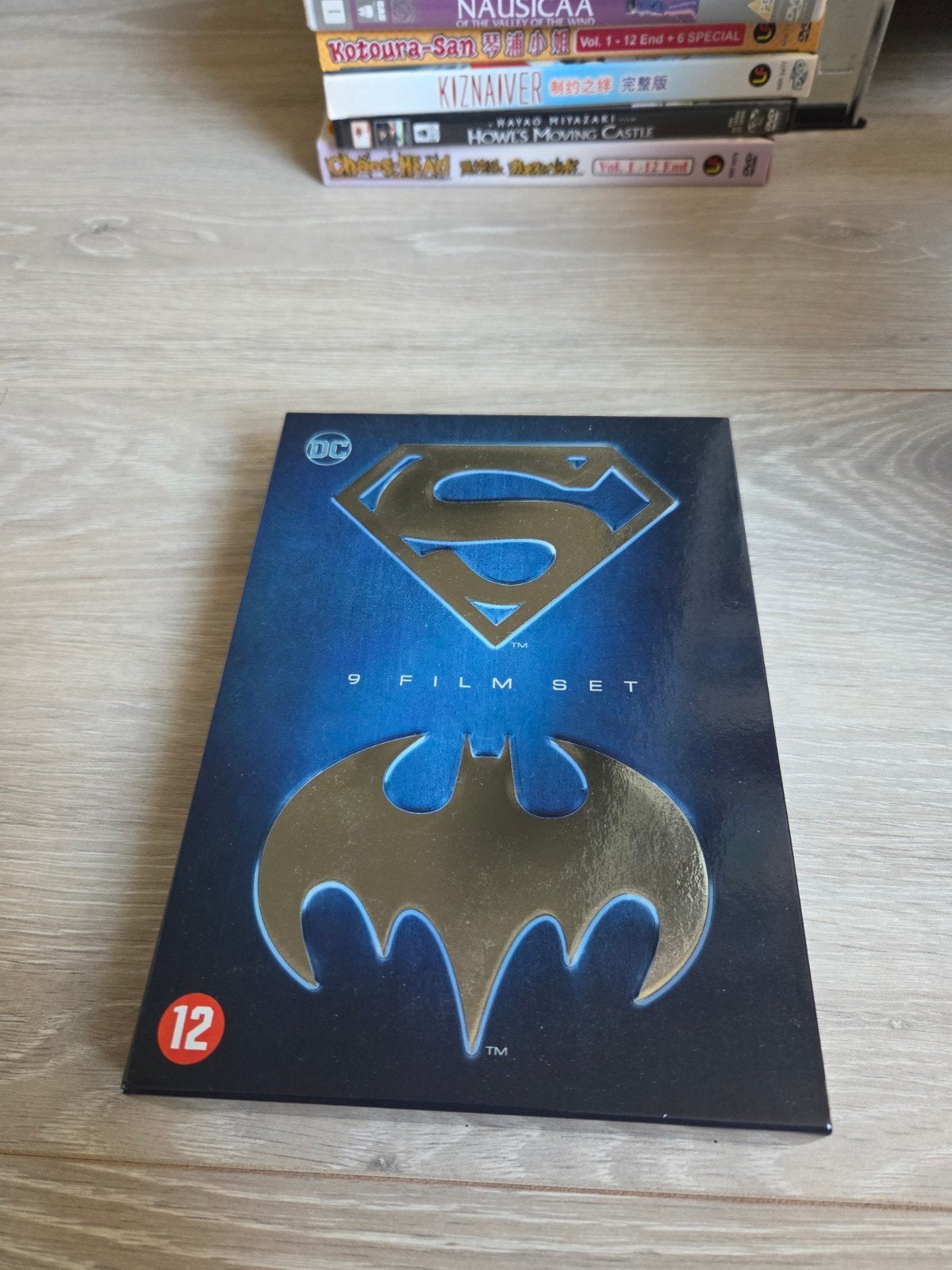 Batman & Superman - 9film boxset - zeldzaam, Cd's en Dvd's, Ophalen of Verzenden, Zo goed als nieuw, Actie en Avontuur