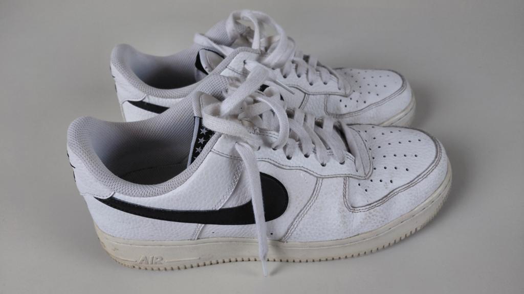 Nike Air Force 1 Low sneakers wit - Maat 42,5, Wit, Nike, Ophalen of Verzenden, Sneakers of Gympen