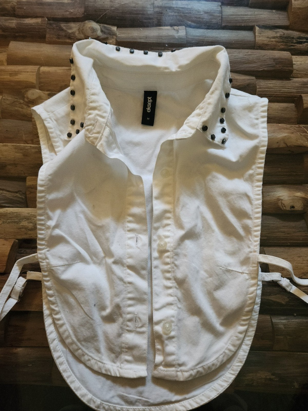 Eksept Blousekraag-inzetstuk / Dickey Collar met studs, Kleding | Dames, Eksept, Ophalen of Verzenden, Zo goed als nieuw