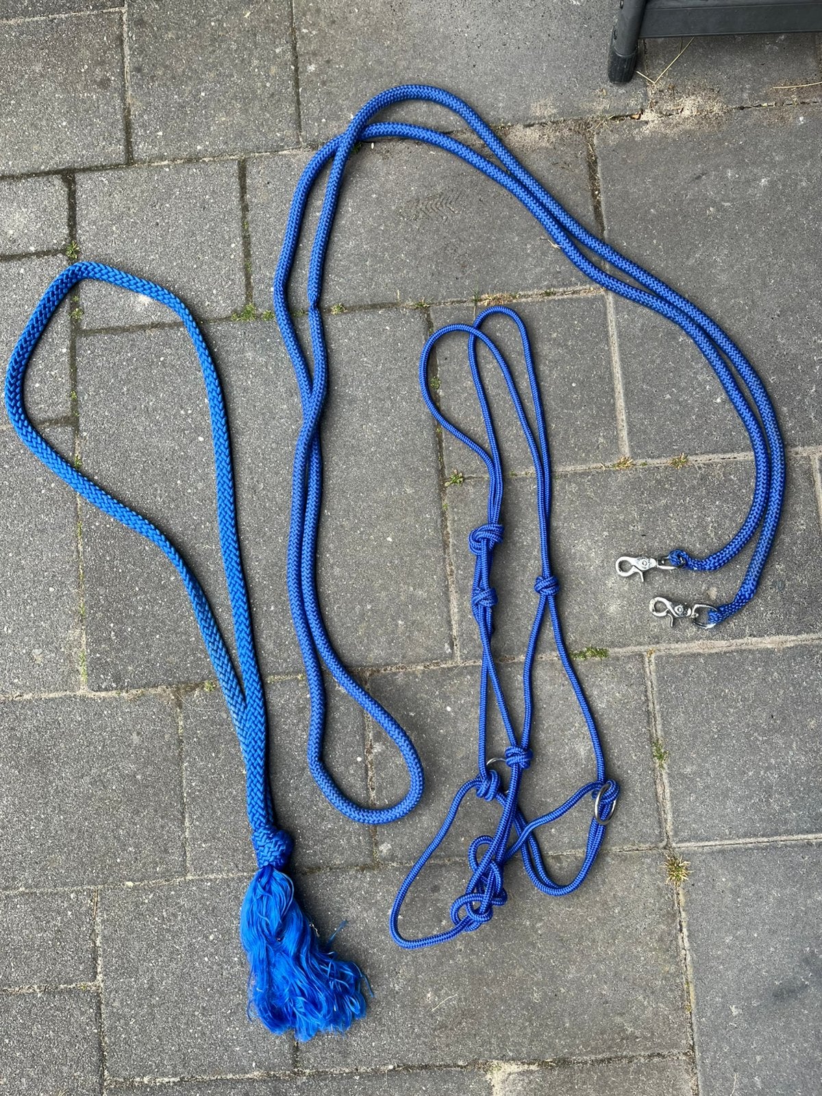 Touwhalster set maat cob, Dieren en Toebehoren, Paarden en Pony's | Hoofdstellen en Tuigage, Gebruikt, Ophalen of Verzenden