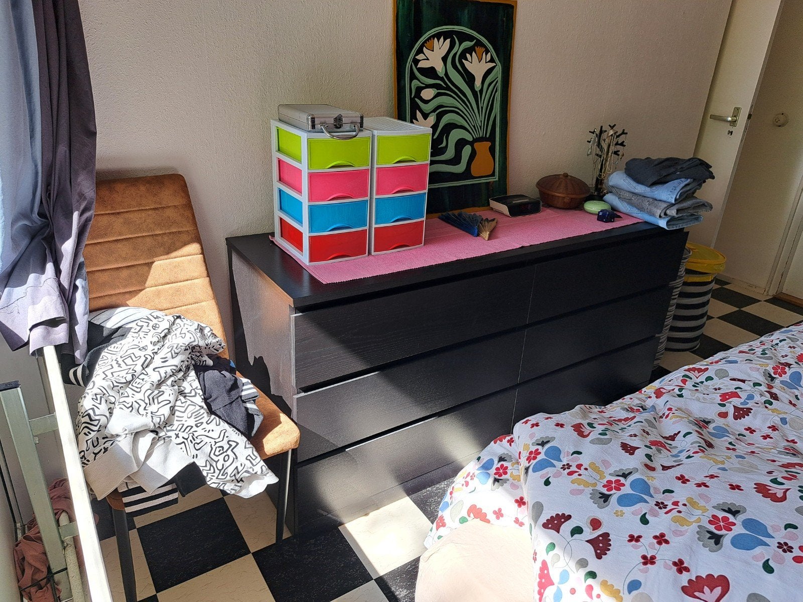 IKEA ladekast met 6 laden, Huis en Inrichting, Kasten | Ladekasten, Ophalen, Gebruikt, 100 tot 150 cm, 5 laden of meer