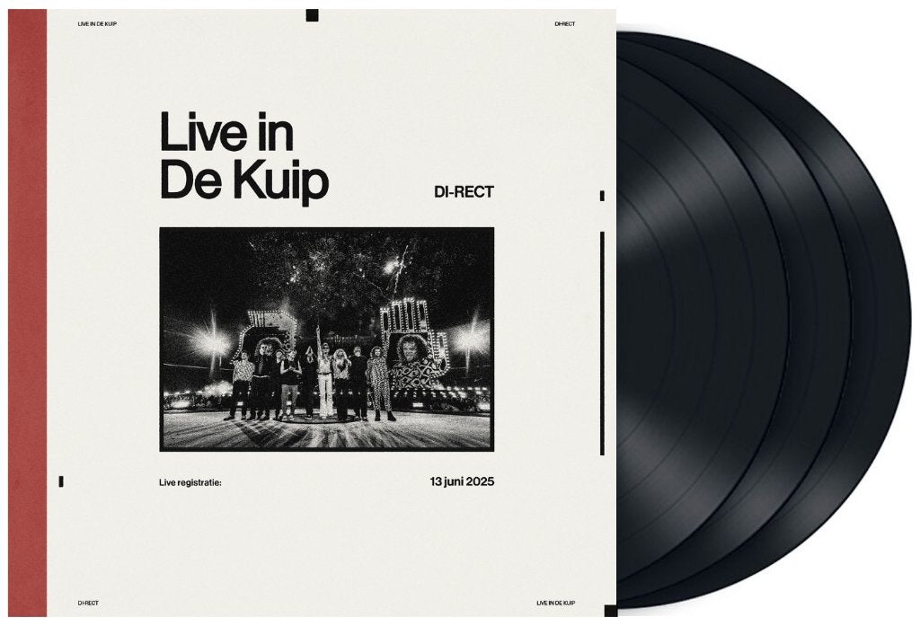 Vinyl 3LP Di-Rect Live In De Kuip ZELDZAAM NIEUW, Pop, Ophalen of Verzenden, 12 inch, Nieuw in verpakking