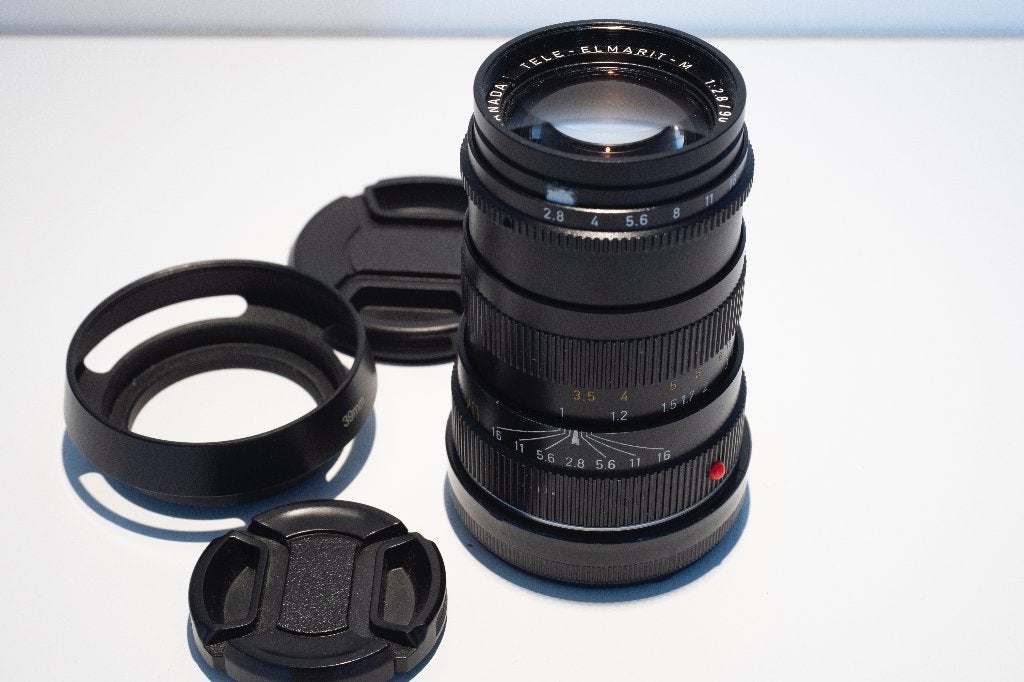 Leica Tele-Elmarit-M 90mm f/2.8 "Thin", 90 mm, Gebruikt, Leica, Leica M-mount