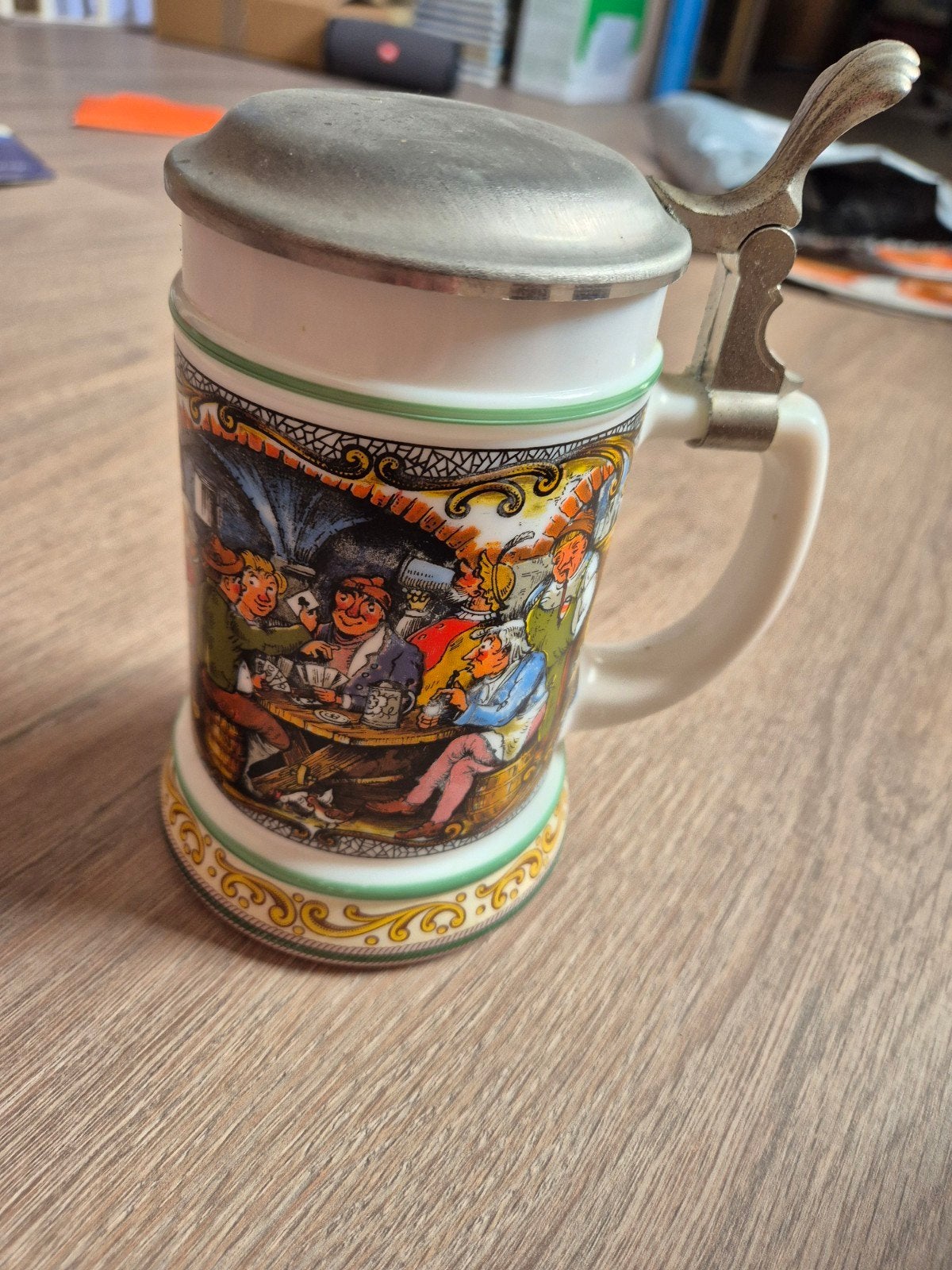 Vintage Duitse bierpul, Verzamelen, Biermerken, Nieuw, Pul(len), Overige merken, Ophalen of Verzenden