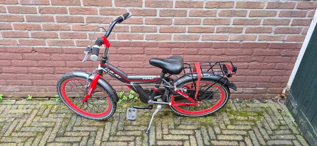 20 inch jongensfiets - Nieuw zadel en snelbinders, Ophalen, Funjet, Gebruikt, Velgrem