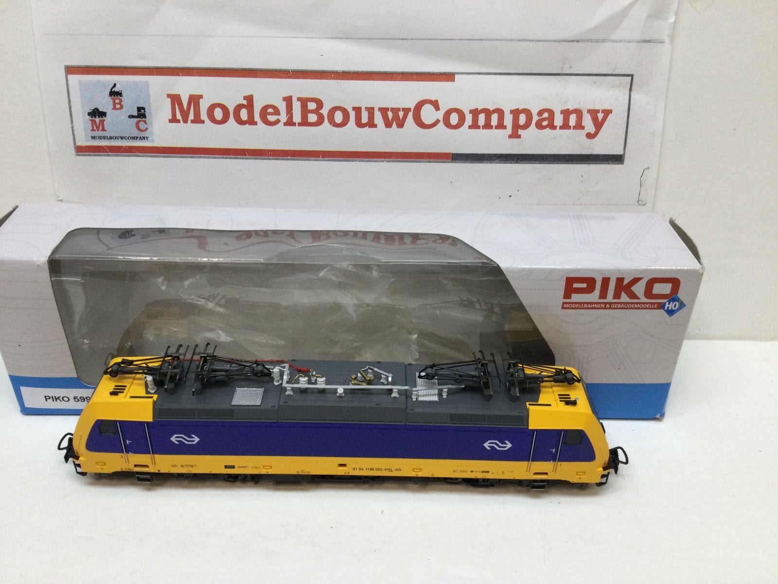 Piko 59962 NS E-Lok BR 186 Analoog / DC, Nieuw, NS, Gelijkstroom, Locomotief