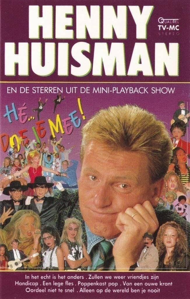 Cassettebandje Henny Huisman - Hé... Doe Je Mee!, Verzenden, Gebruikt, Nederlandstalig, 1 bandje