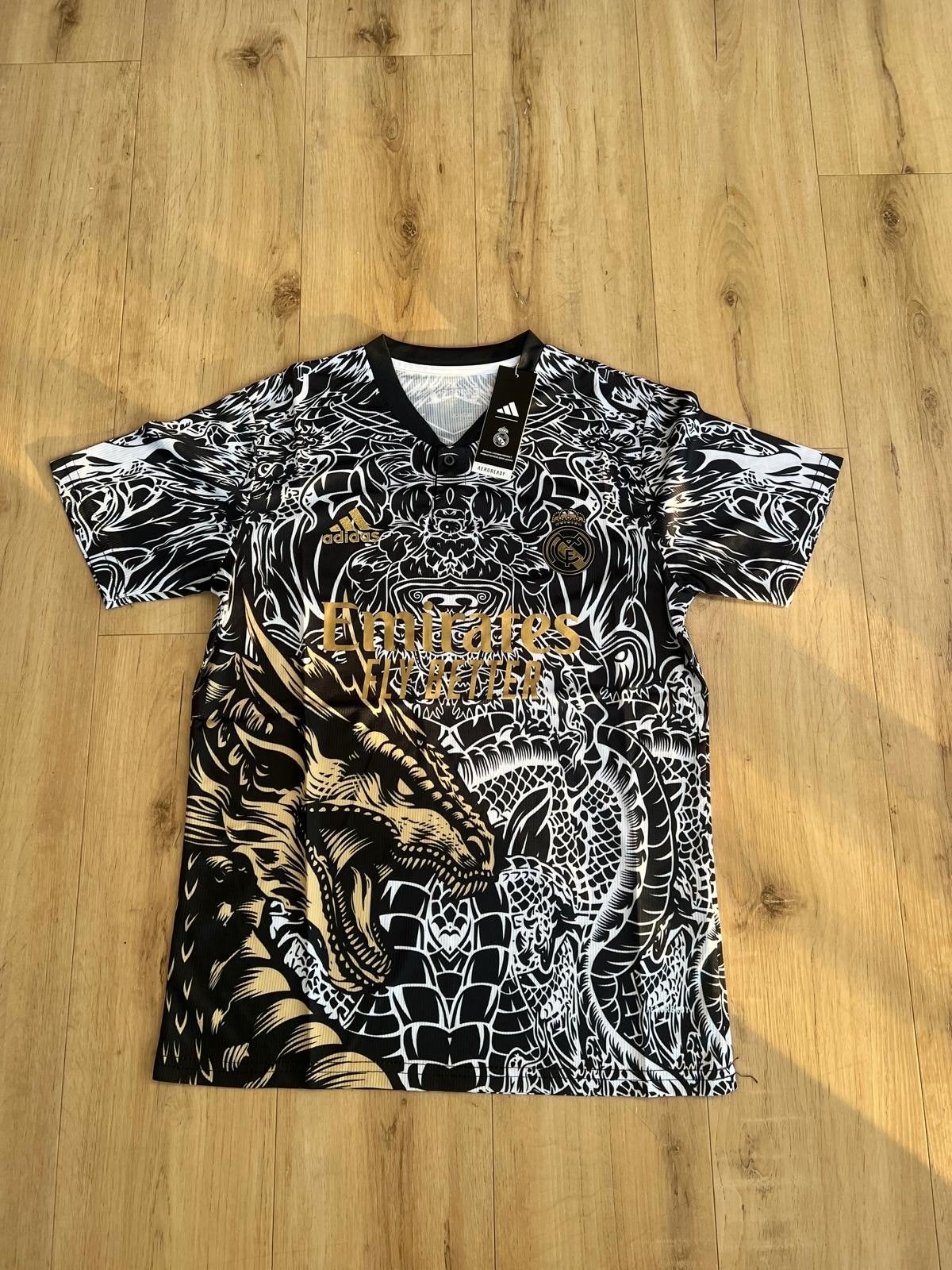 Real Madrid x Y-3 Limited Edition Voetbalshirt Draak, Zwart, Nieuw, Ophalen of Verzenden, Voetbal