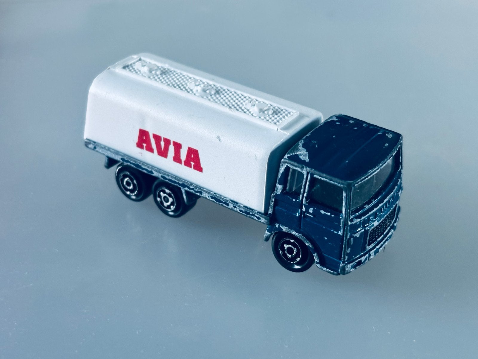 Vintage Majorette AVIA Tankwagen Speelgoedauto, Ophalen of Verzenden, Gebruikt