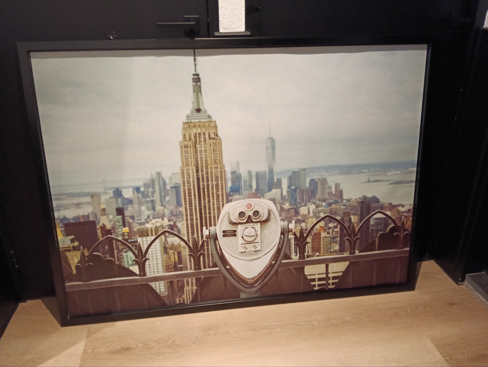 Grote New York Canvas Print - IKEA 100x140cm, Huis en Inrichting, Woonaccessoires | Schilderijen, Tekeningen en Foto's, Gebruikt
