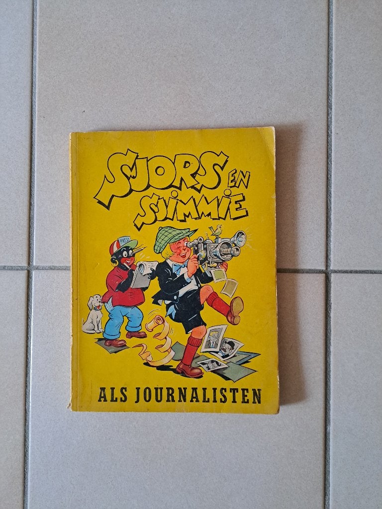 Sjors en Sjimmie als journalisten, Eén stripboek, Ophalen of Verzenden, Gelezen, Frans Piët