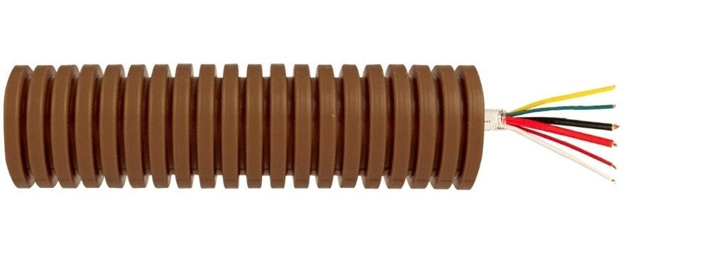 Flexpijp 5/8 + 8x0.22 alarmkabel 16mm (100 meter), Verzenden, Nieuw