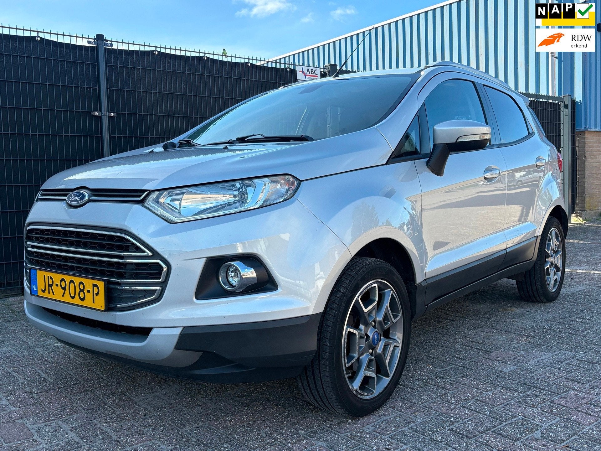 Ford EcoSport 1.0 EcoBoost Titanium, Auto's, Voorwielaandrijving, Dealer onderhouden, 125 pk, Gebruikt