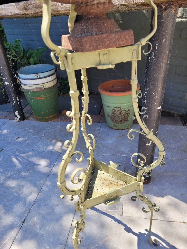 Antieke Franse planten standaard /paraplubak, Heikant 21 Kaatsheuvel, Gebruikt, Belle Vieille Brocante, Ophalen of Verzenden