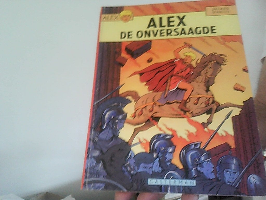 alex nr 1 alex de onversaagde casterman uit 1973, Eén stripboek, Ophalen of Verzenden, Zo goed als nieuw