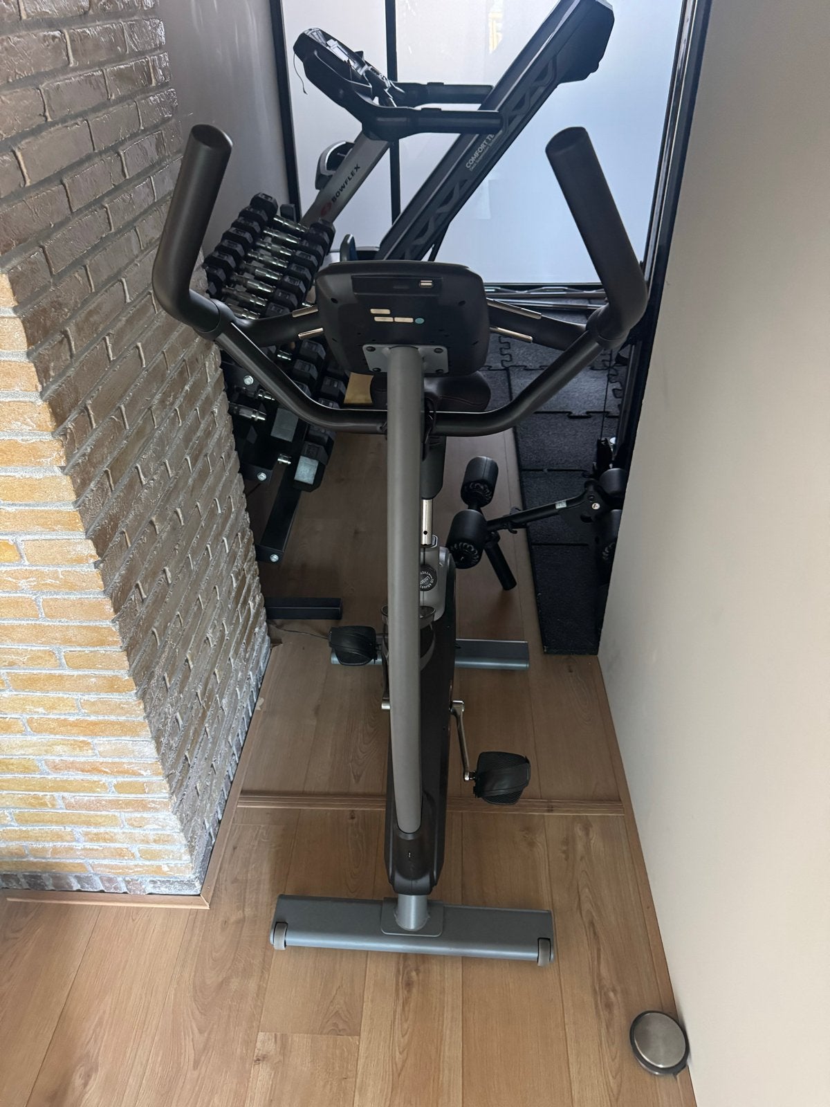Flow Fitness Turner Hometrainer - Zo goed als nieuw, Ophalen, Zo goed als nieuw, Metaal, Benen