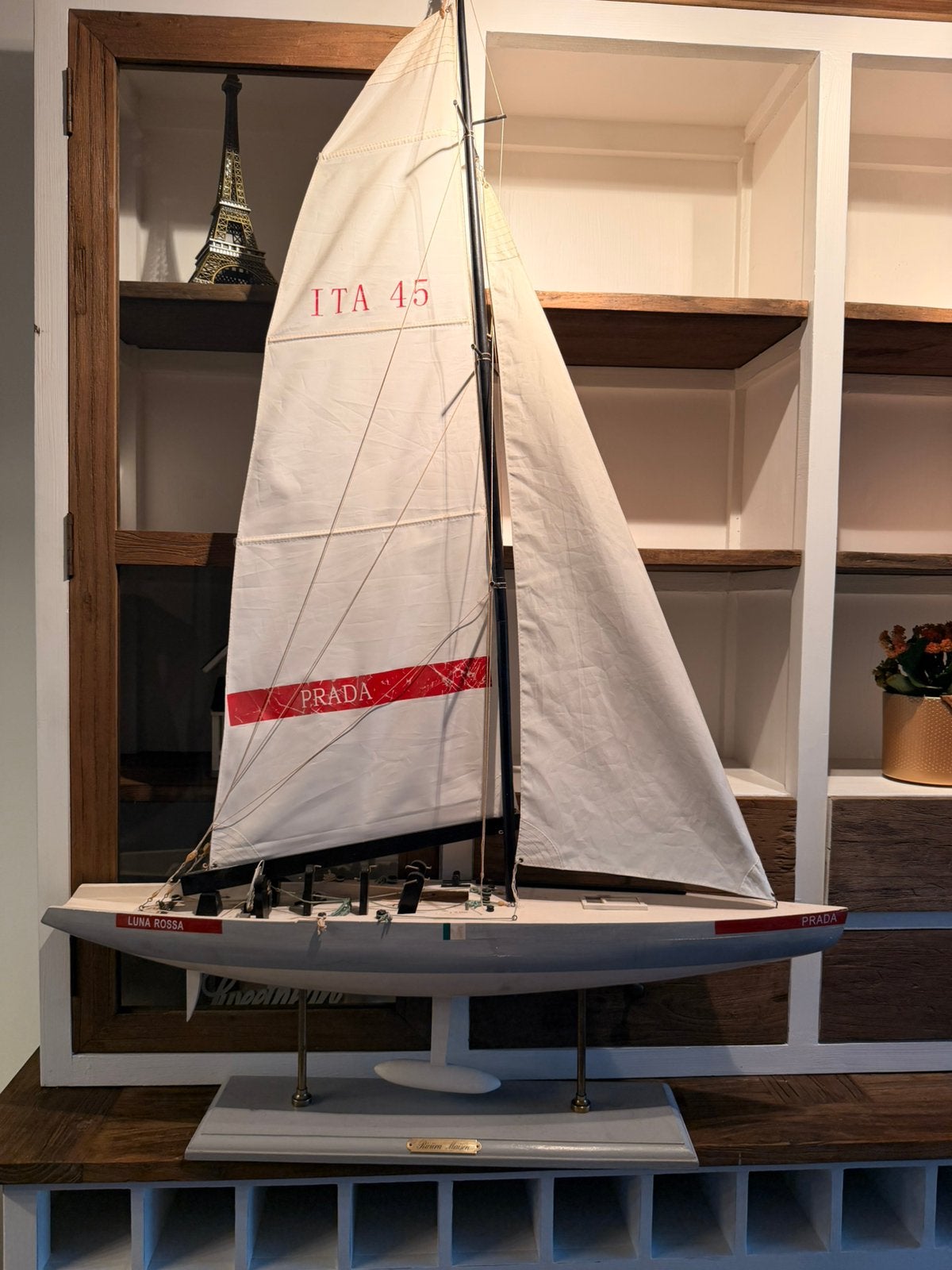 Riviera maison zeilboot prada luna rossa Collectors item, Ophalen, Gebruikt