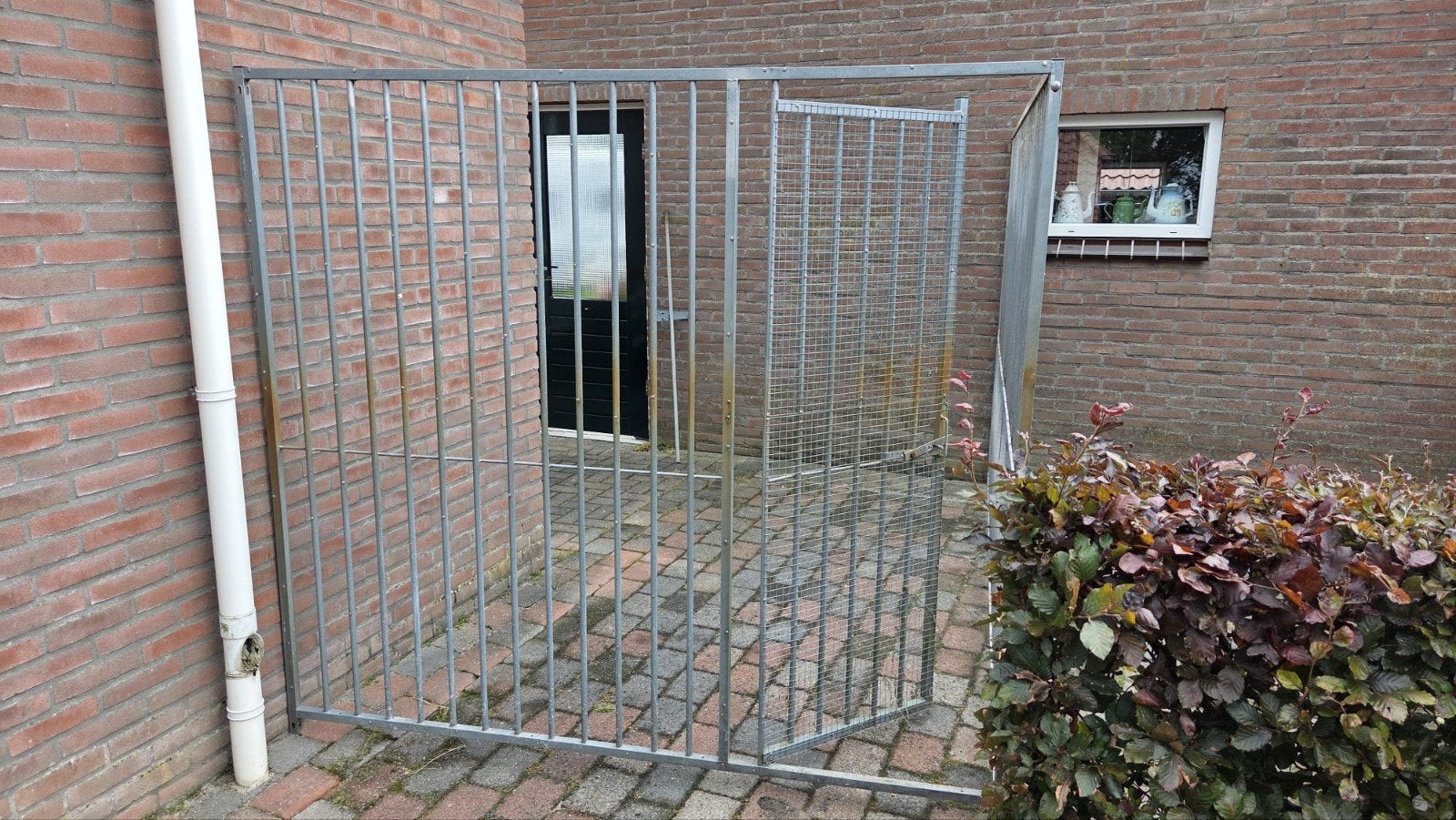 Hondenkennel Hondenhok buitenverblijf 3 x 2 meter, Dieren en Toebehoren, Ophalen, Gebruikt, 110 cm of meer, 100 cm of meer