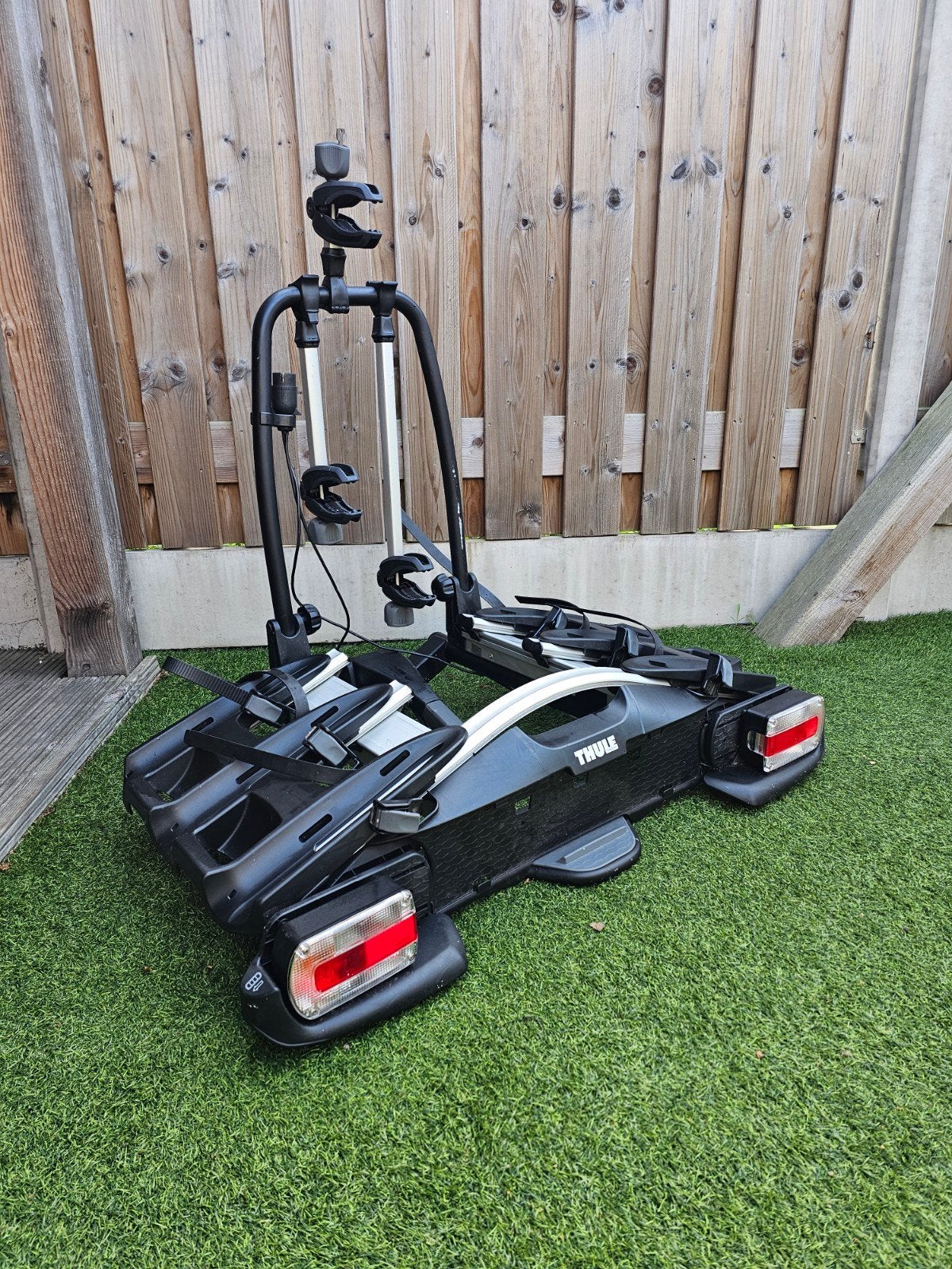 Thule Velocompact 927 (kantelbaar) voor 3 fietsen, Ophalen, 3 fietsen of meer, Gebruikt, Trekhaakdrager