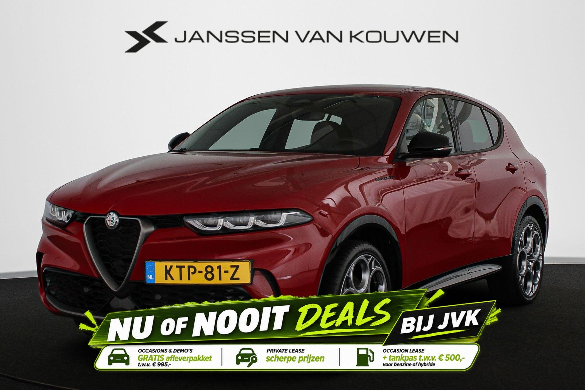 Alfa Romeo Tonale 1.3T PHEV Edizione Speciale Stuur/Stoelver
