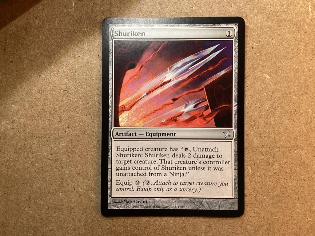 1x Shuriken [160/165] (Near Mint), Ophalen of Verzenden, Zo goed als nieuw, Losse kaart