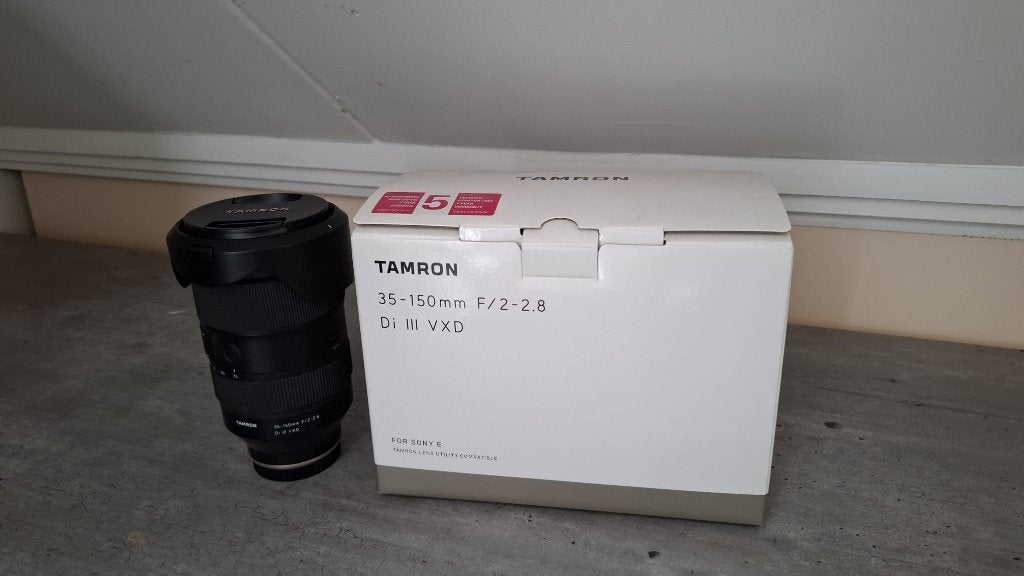 Te Koop: Tamron 35-150mm f/2-2.8 Di III VXD (Sony E-mount), Ophalen, Beschermhoes/tas, Sony E-mount, Telelens