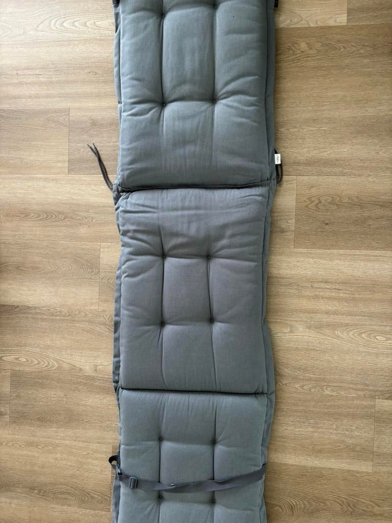Deck chair kussen grijs, Ophalen, Zo goed als nieuw