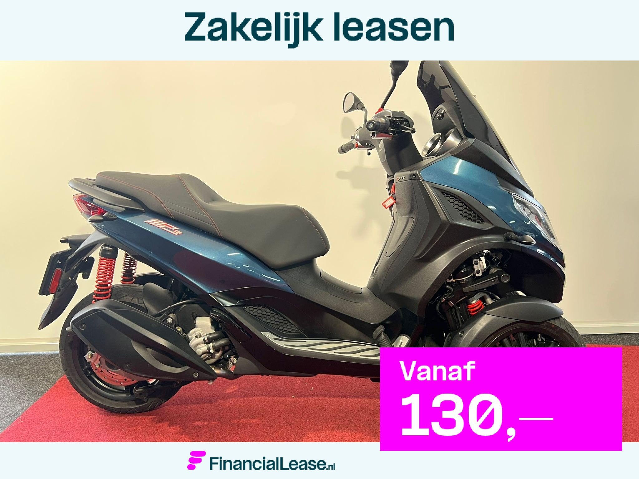 Piaggio MP3 300 HPE Sport ABS 1e Eigenaar!, Scooter, Bedrijf, 278 cc, 12 t/m 35 kW