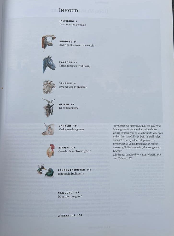 Een Land Vol Vee - Landbouwhuisdieren van Nederland, Boeken, Ophalen of Verzenden, Zo goed als nieuw, Vee