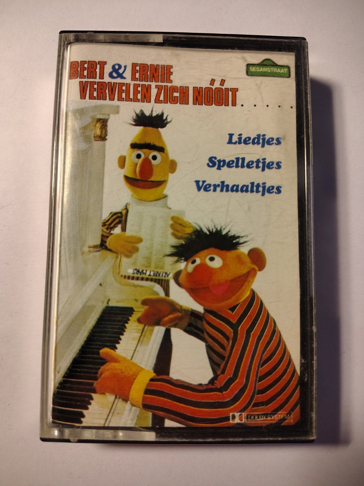 Bert & Ernie Vervelen zich nooit Cassette, Cd's en Dvd's, Cassettebandjes, Ophalen of Verzenden, Zo goed als nieuw, 1 bandje